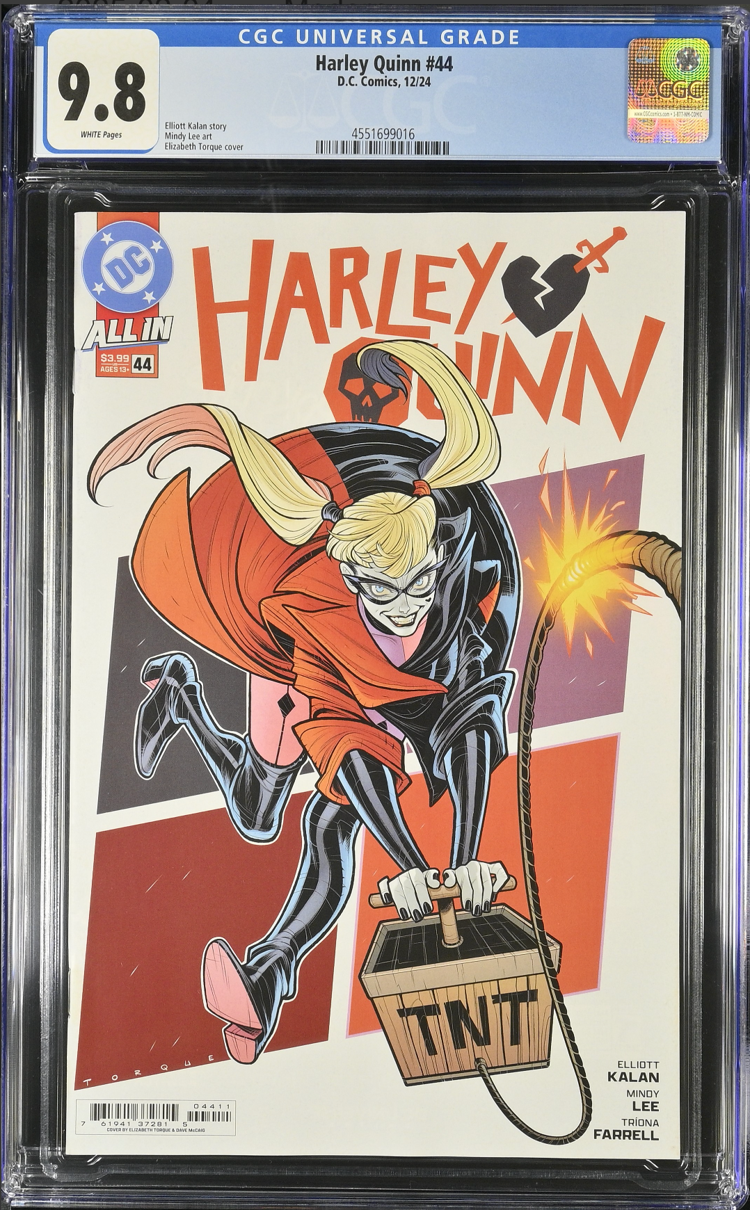 Harley Quinn #44 CGC 9.8