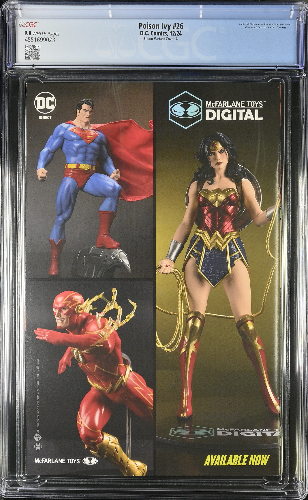 Poison Ivy #26 Frison Variant CGC 9.8