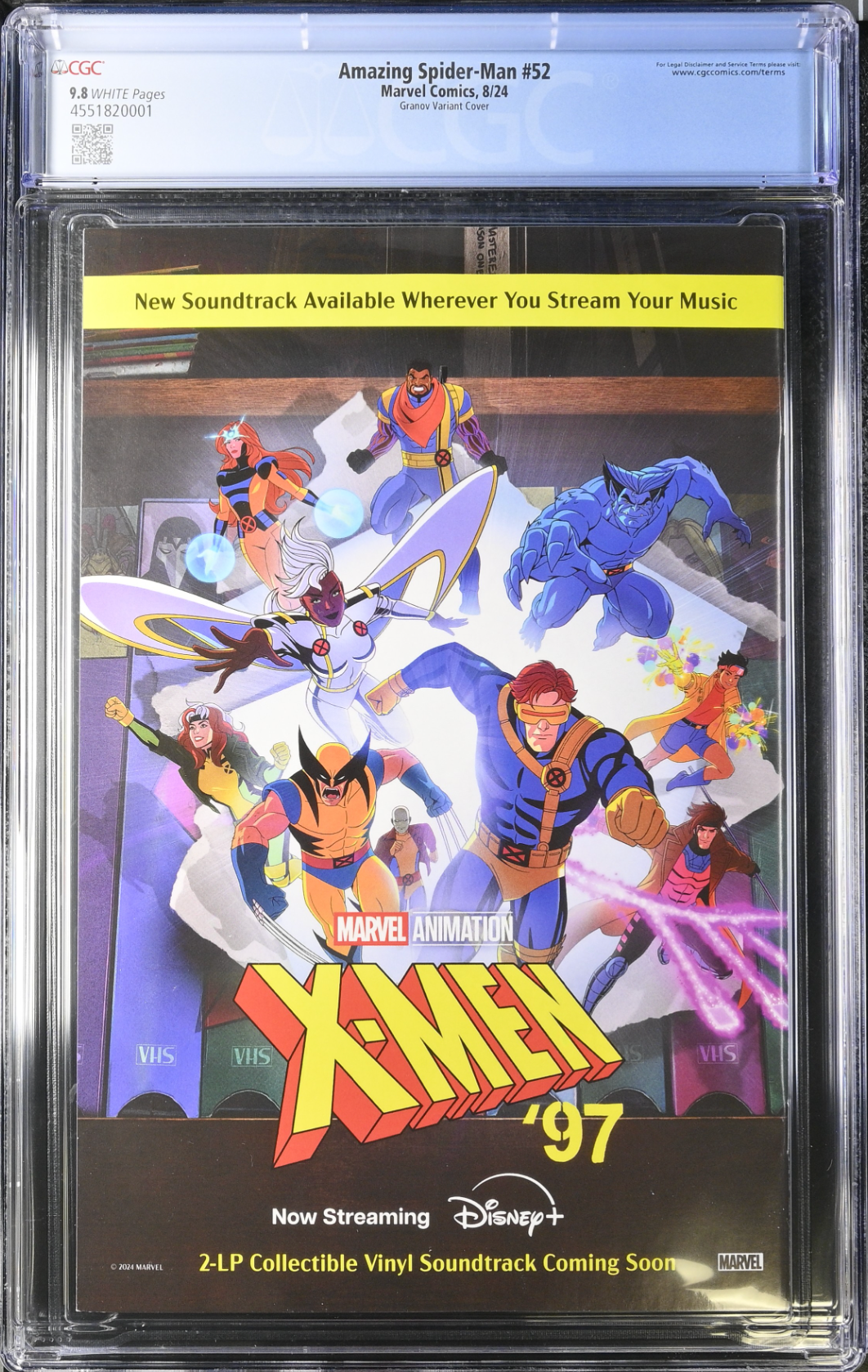 Amazing Spider-Man #52 Granov 1:25 Retailer Incentive Variant CGC 9.8