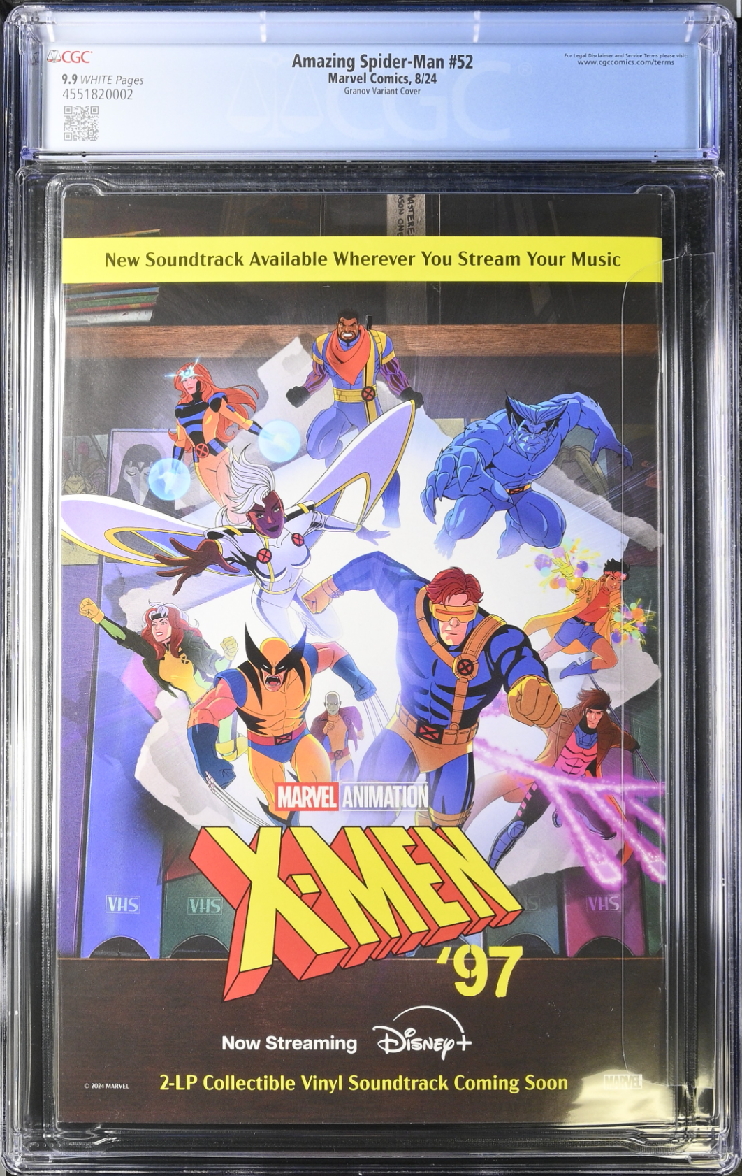 Amazing Spider-Man #52 Granov 1:25 Retailer Incentive Variant CGC 9.9