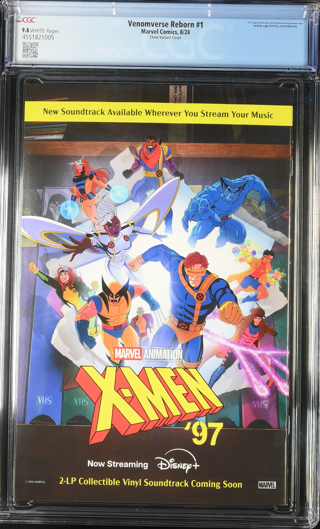 Venomverse Reborn #1 Chew Variant CGC 9.8