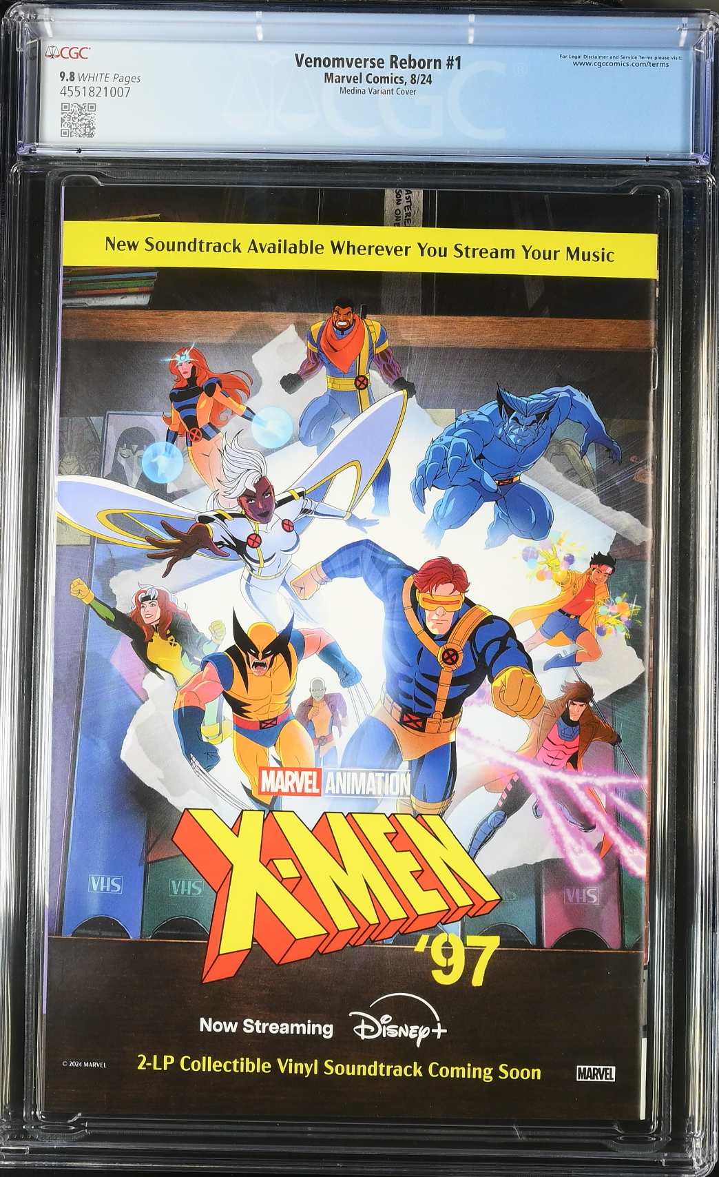 Venomverse Reborn #1 Medina 1:25 Retailer Incentive Variant CGC 9.8