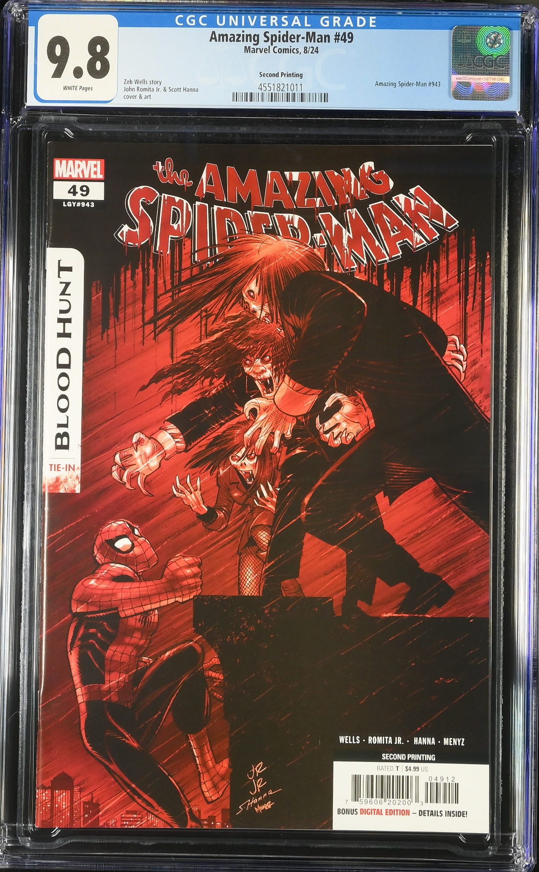 Amazing Spider-Man #49 Second Printing CGC 9.8