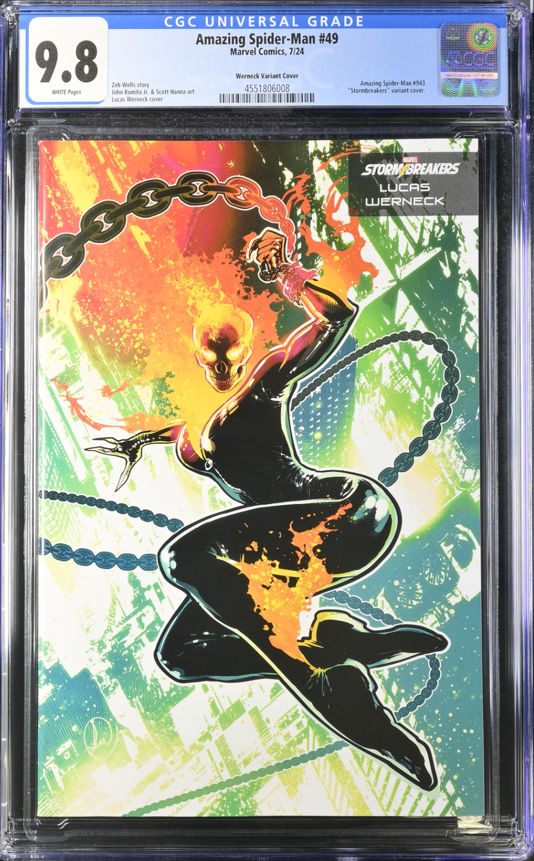 Amazing Spider-Man #49 Werneck Variant CGC 9.8