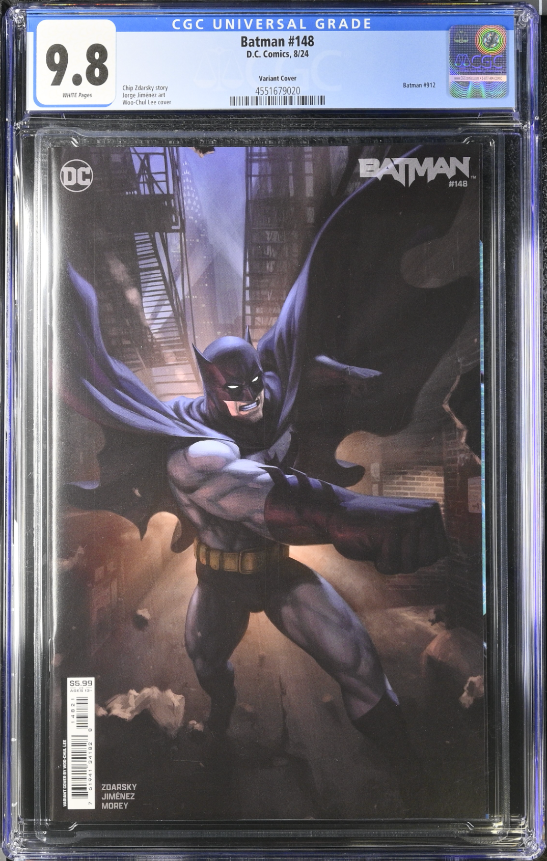 Batman #148 Lee Variant CGC 9.8