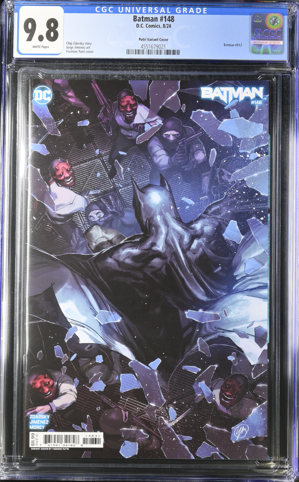 Batman #148 Putri Variant CGC 9.8