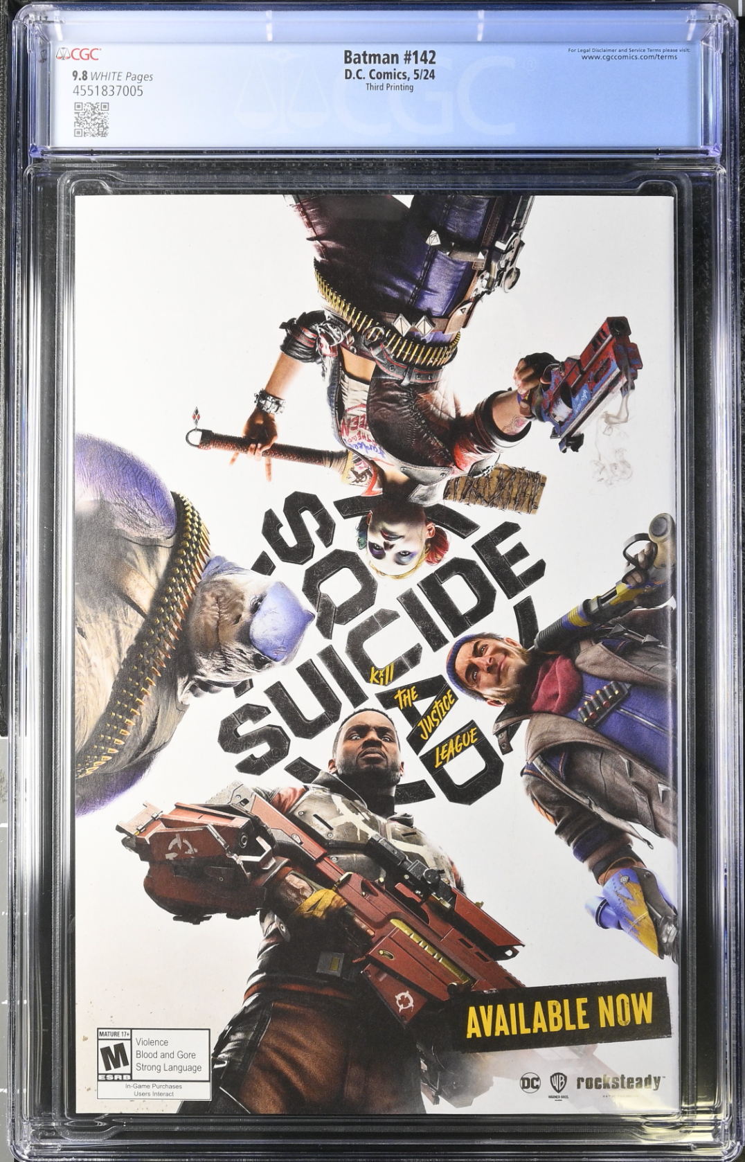 Batman #142 Third Printing CGC 9.8