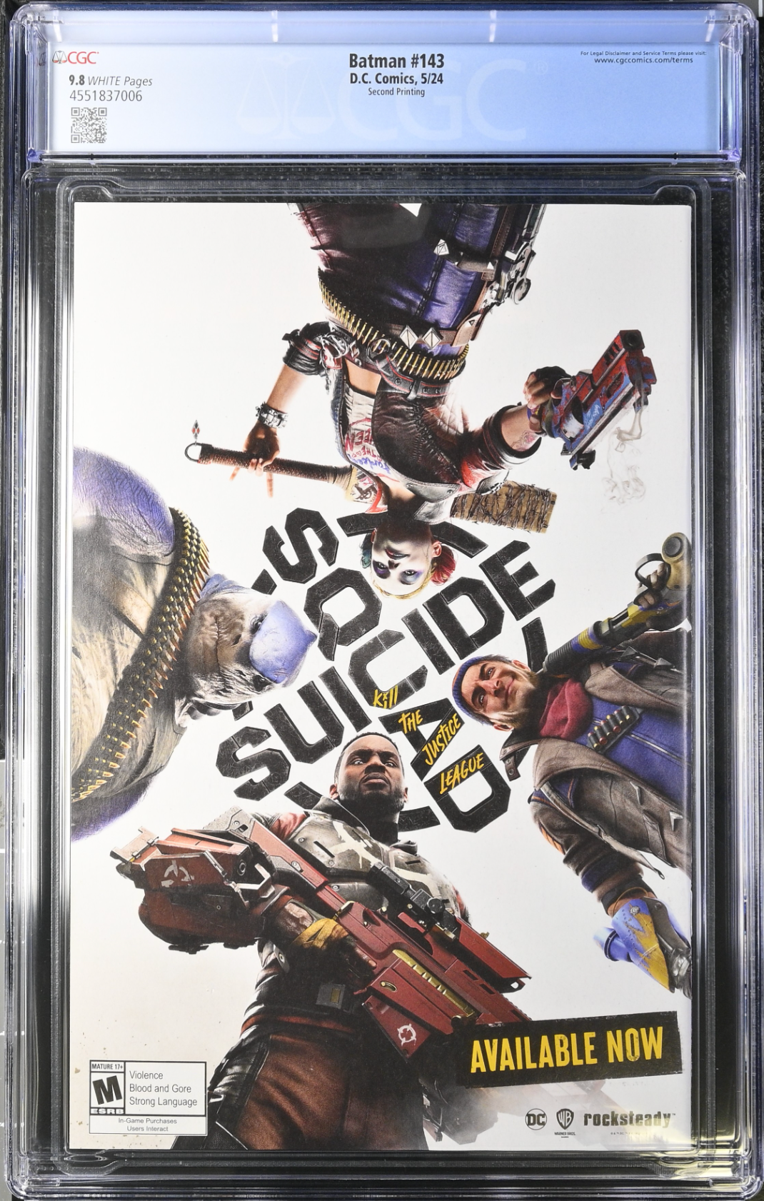 Batman #143 Second Printing CGC 9.8