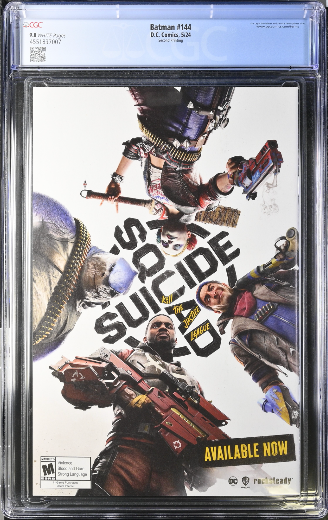 Batman #144 Second Printing CGC 9.8