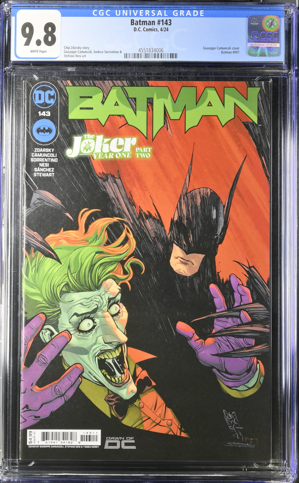 Batman #143 CGC 9.8