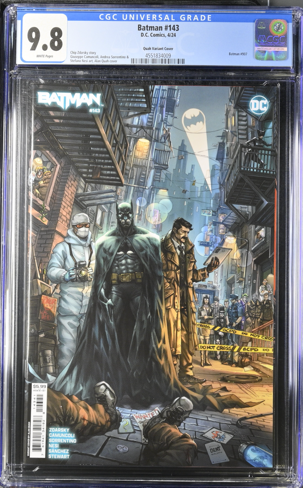Batman #143 Quah Variant CGC 9.8