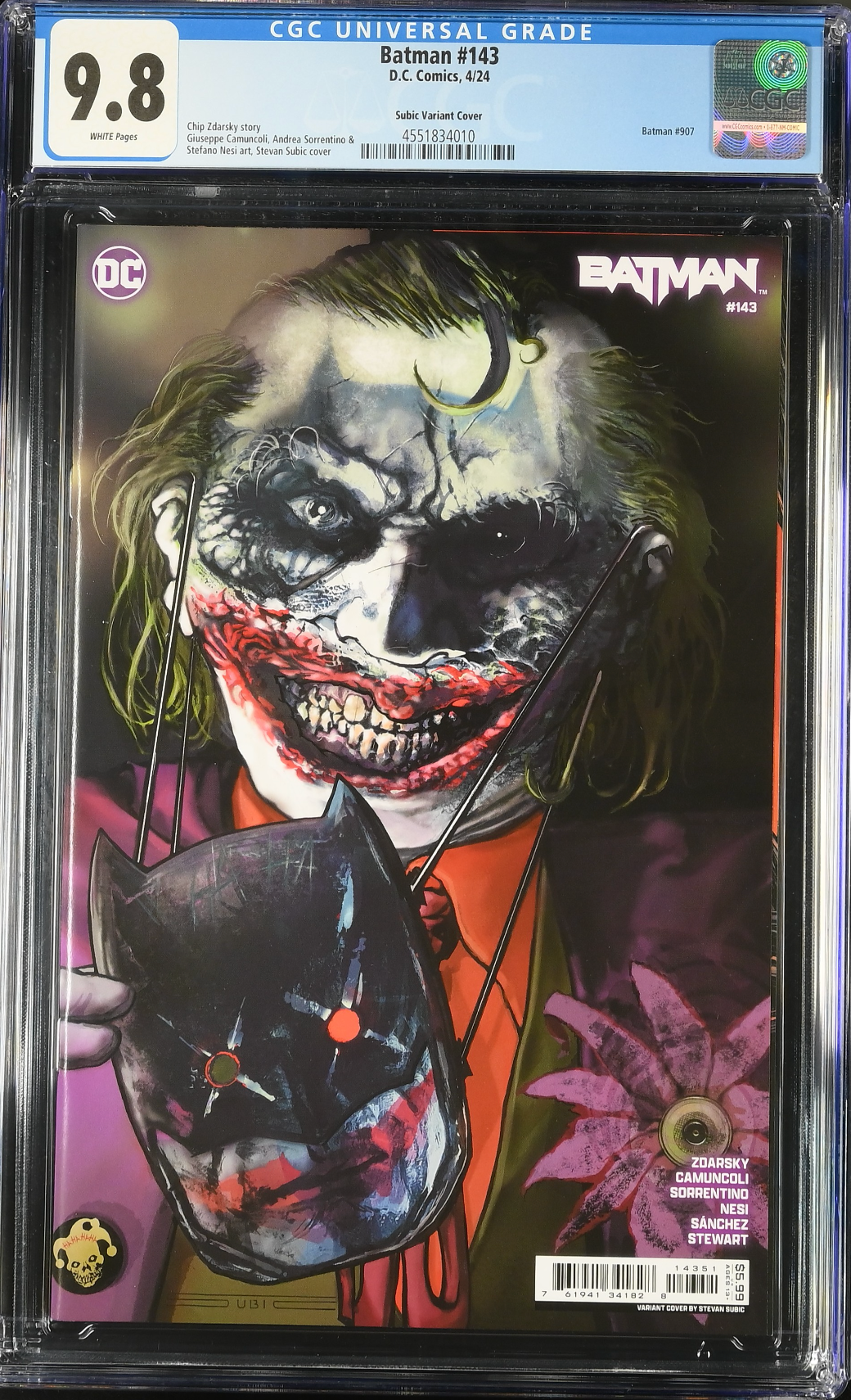 Batman #143 Subic Variant CGC 9.8