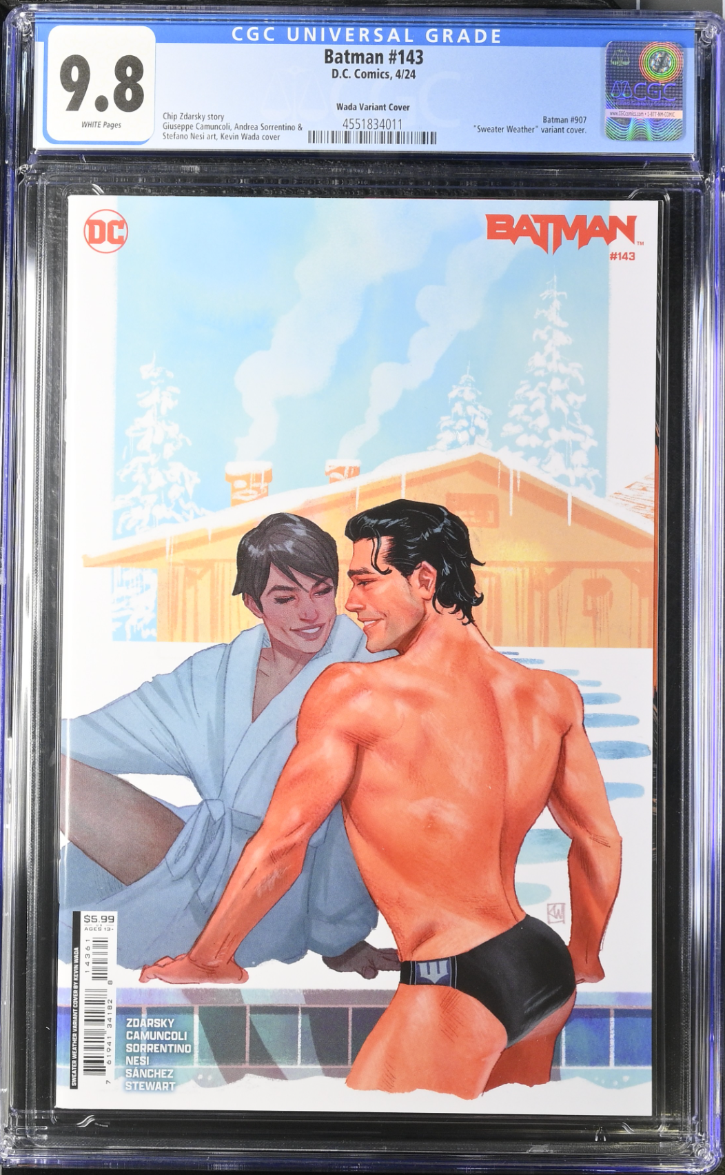 Batman #143 Wada Variant CGC 9.8