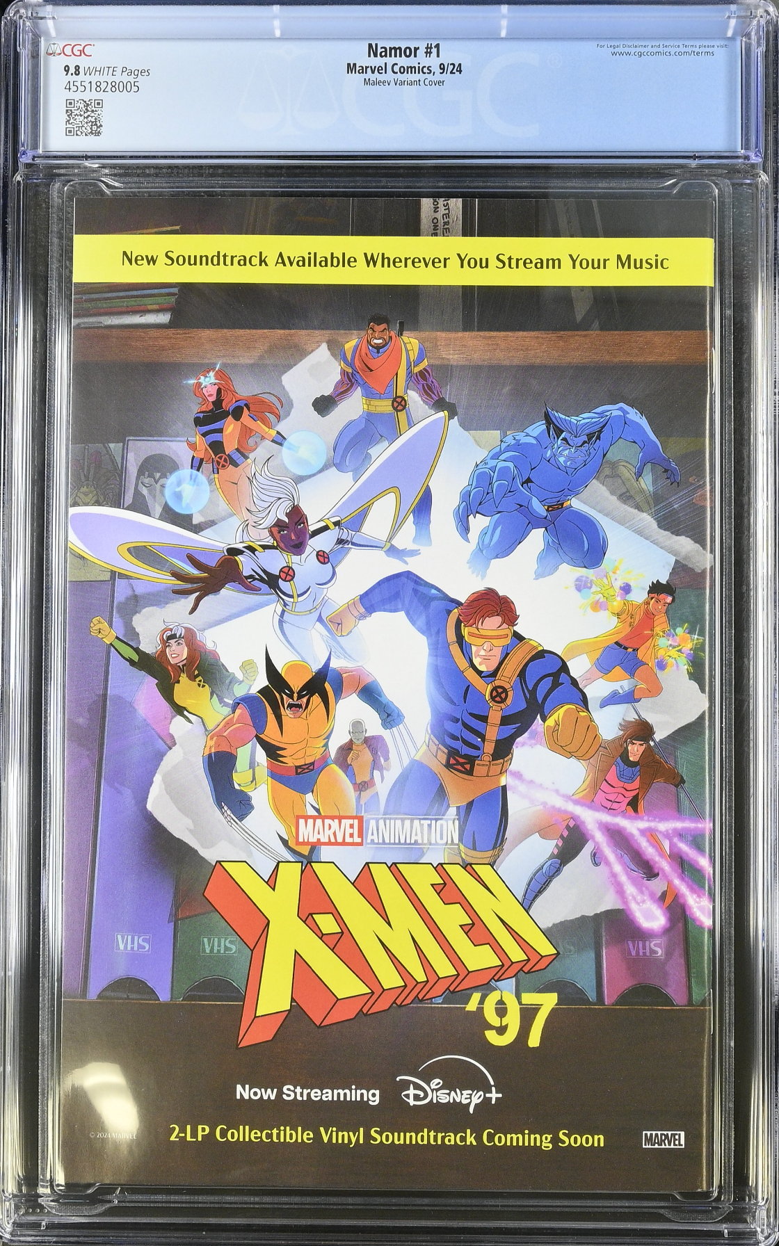 Namor #1 Maleev Variant CGC 9.8