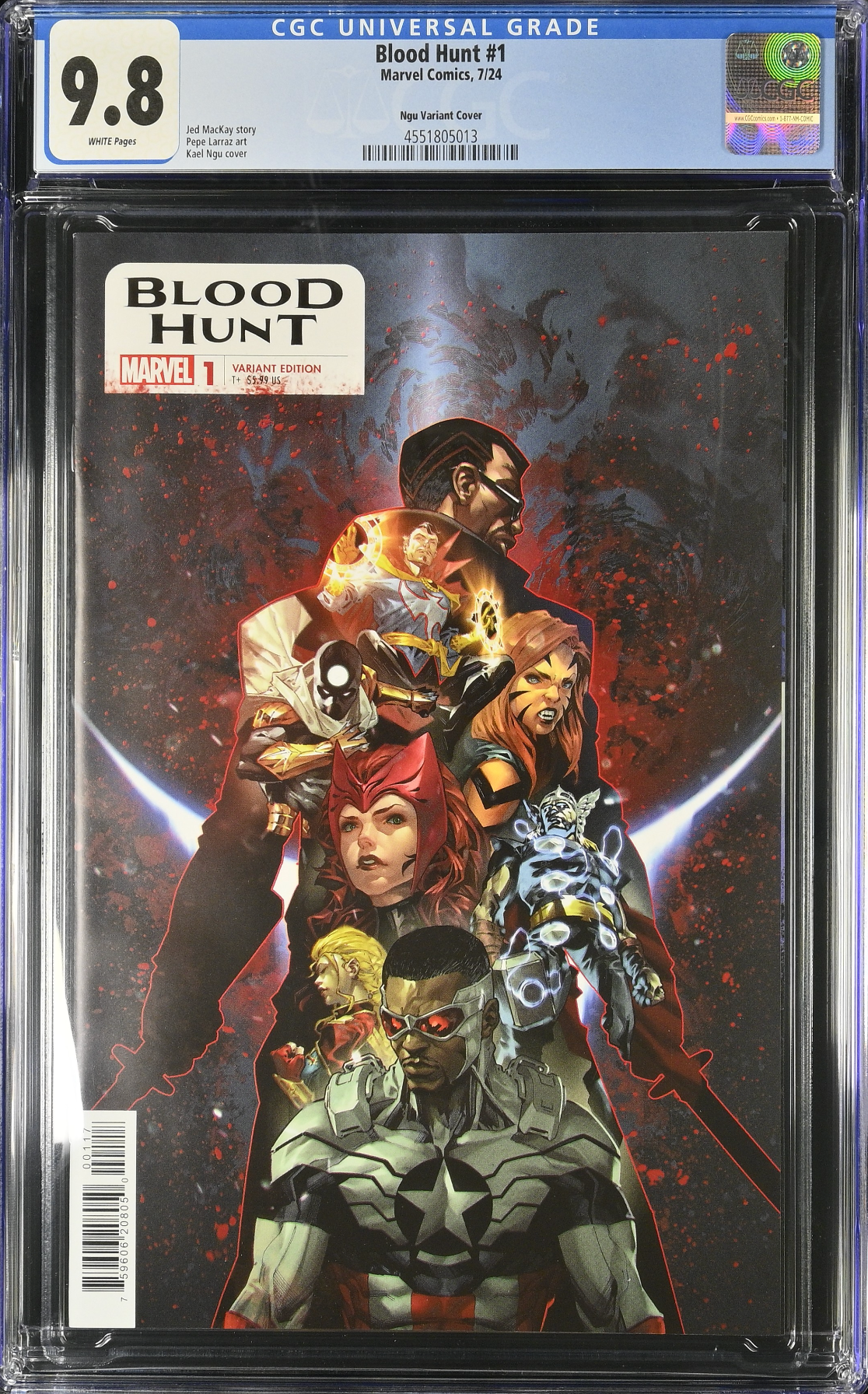Blood Hunt #1 Ngu 1:25 Retailer Incentive Variant CGC 9.8