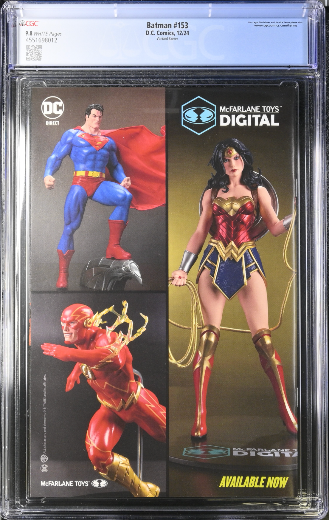 Batman #153 Harris Variant CGC 9.8