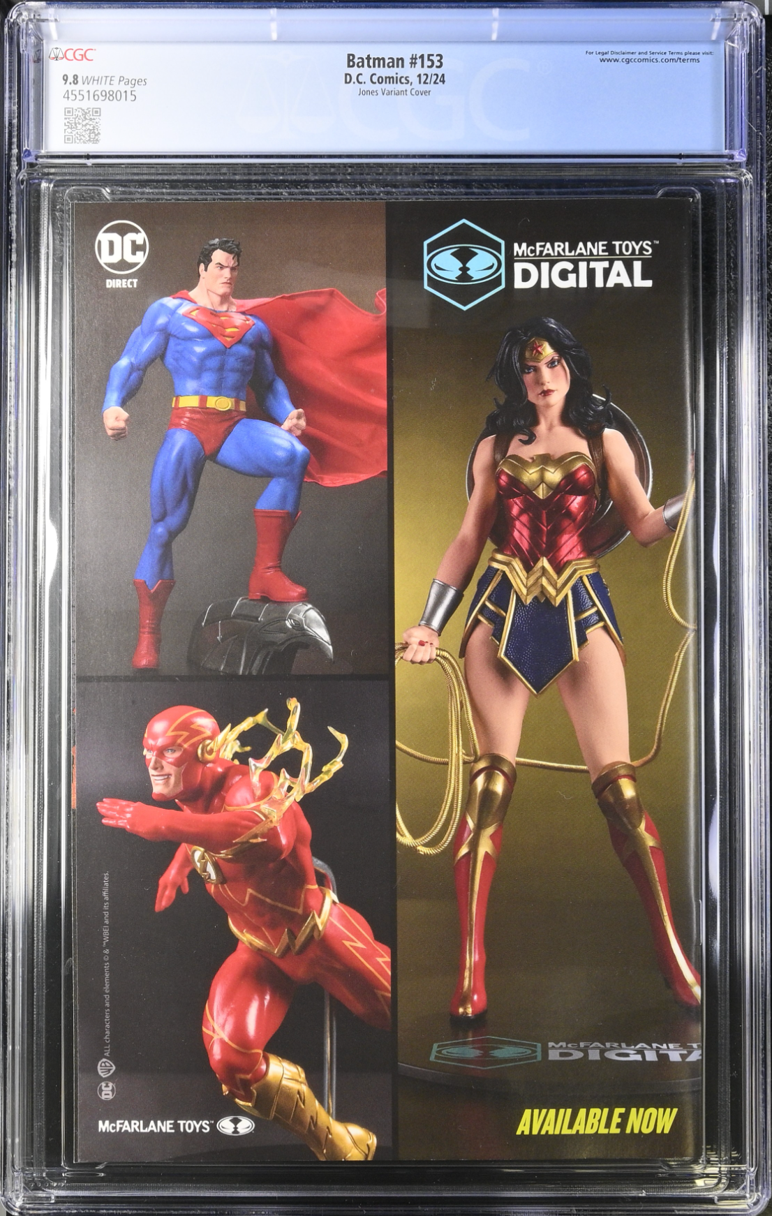 Batman #153 Jones Variant CGC 9.8