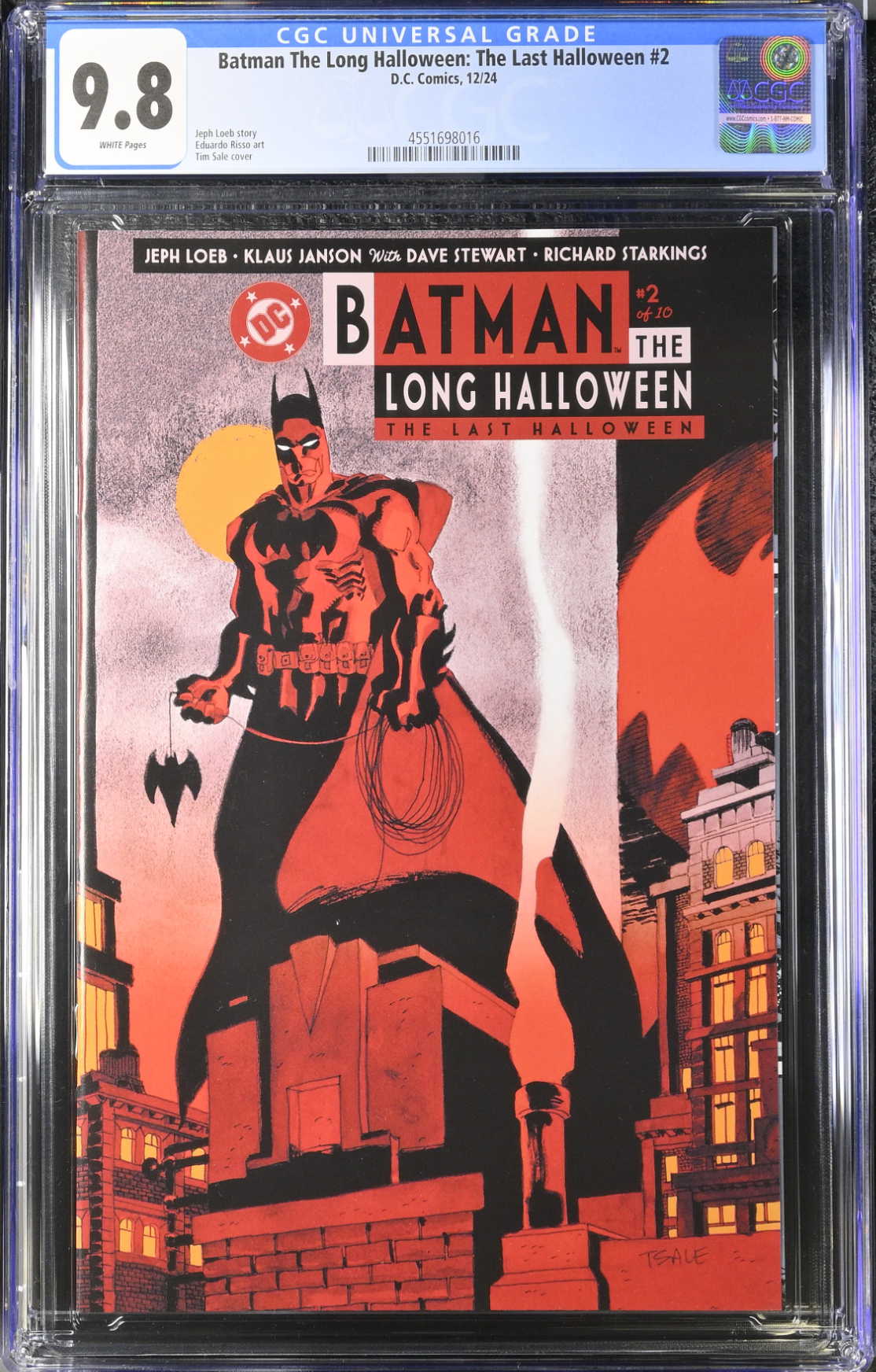Batman: The Long Halloween - The Last Halloween #2 CGC 9.8