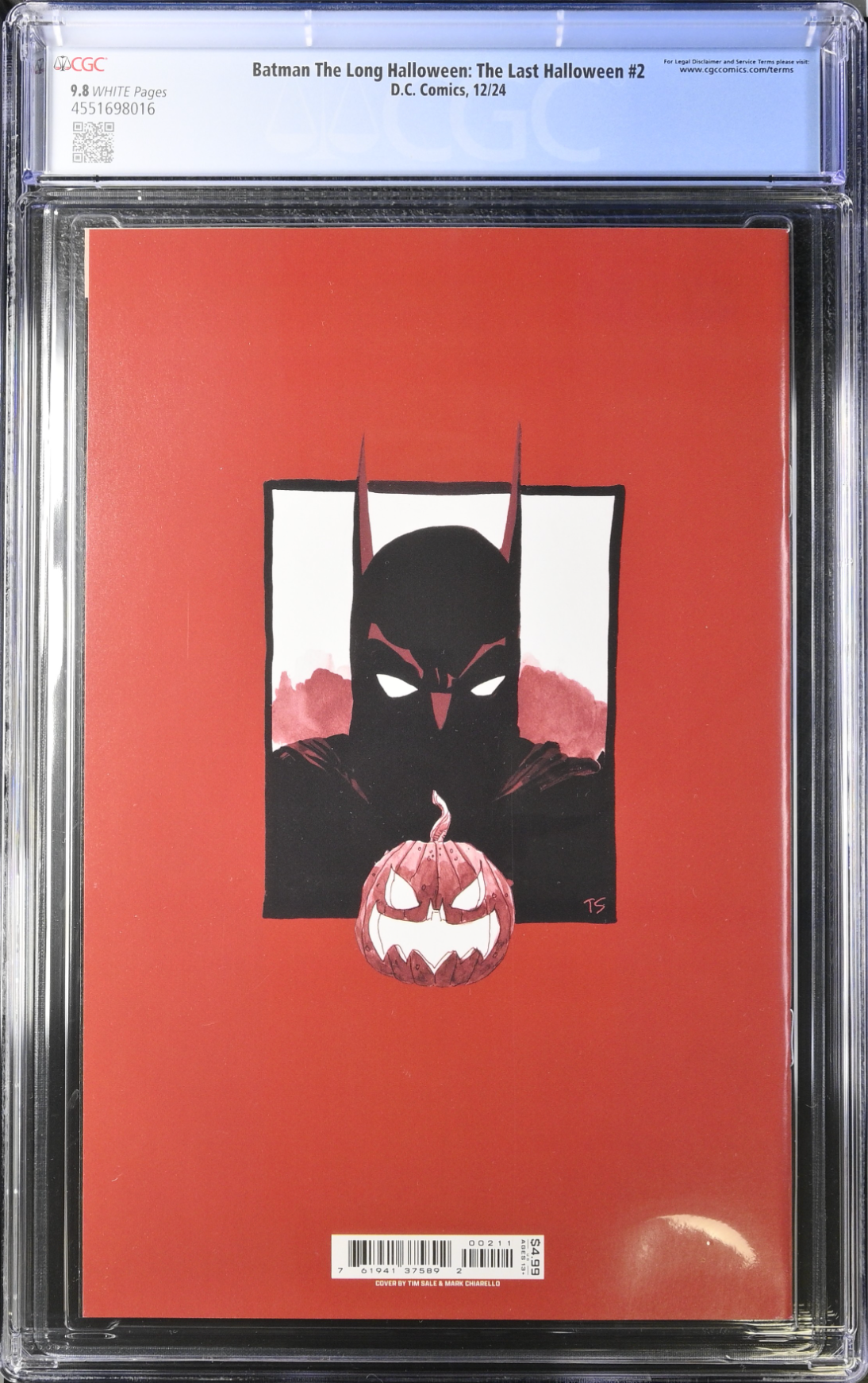 Batman: The Long Halloween - The Last Halloween #2 CGC 9.8