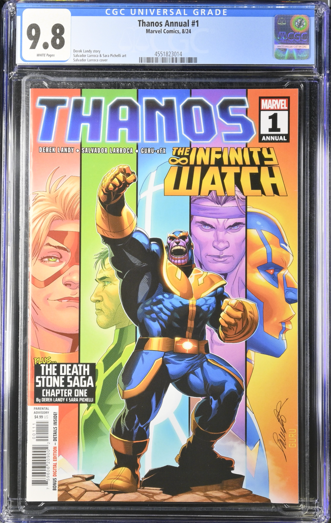Thanos Annual #1 CGC 9.8