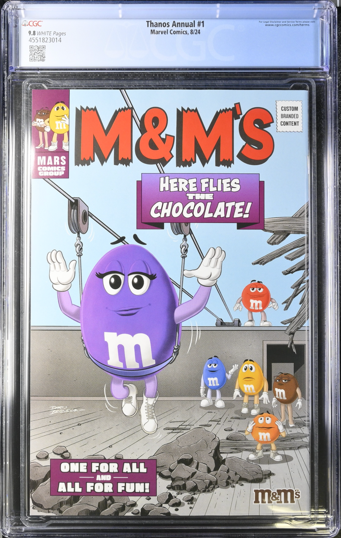 Thanos Annual #1 CGC 9.8