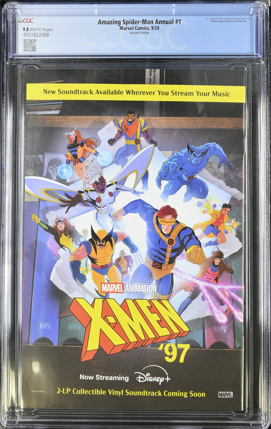 Amazing Spider-Man Annual #1 McKone Variant CGC 9.8