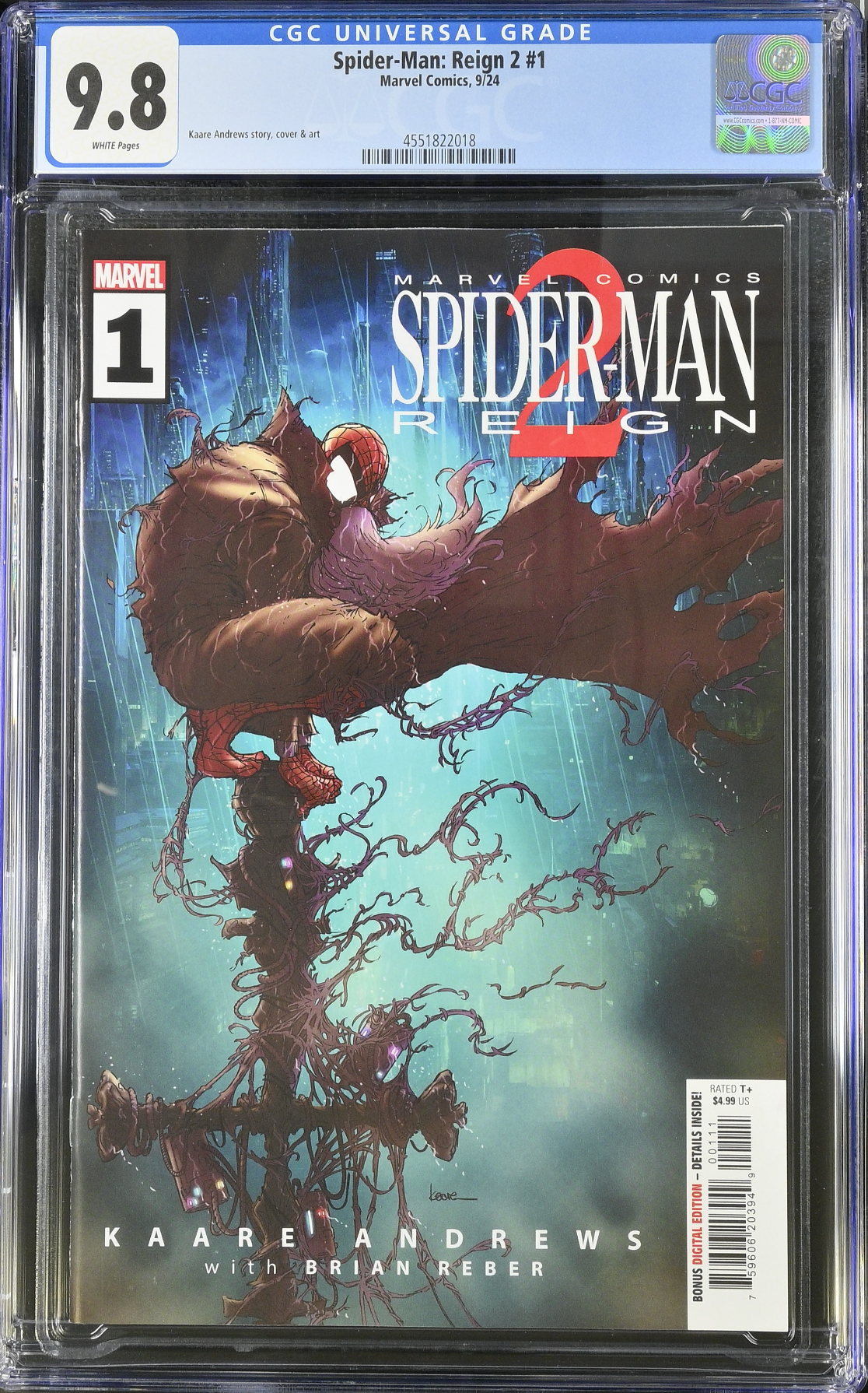 Spider-Man: Reign 2 #1 CGC 9.8