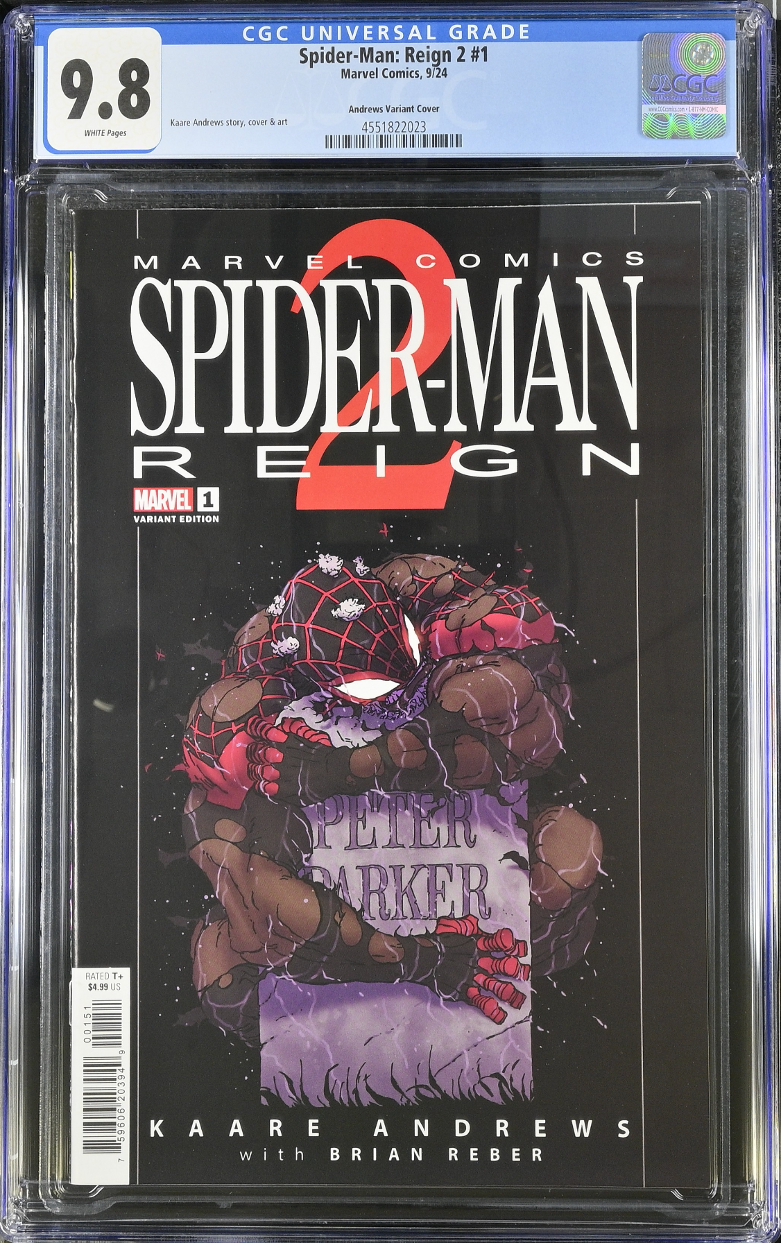 Spider-Man: Reign 2 # 1 Andrews Variant CGC 9.8