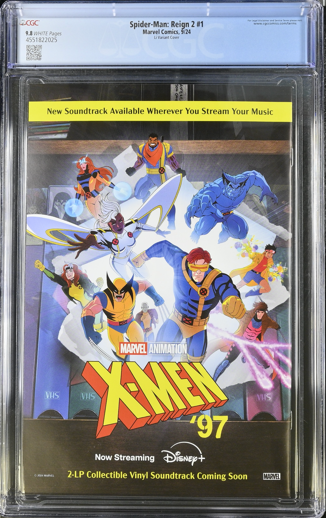 Spider-Man: Reign 2 # Li 1:25 Retailer Incentive Variant CGC 9.8