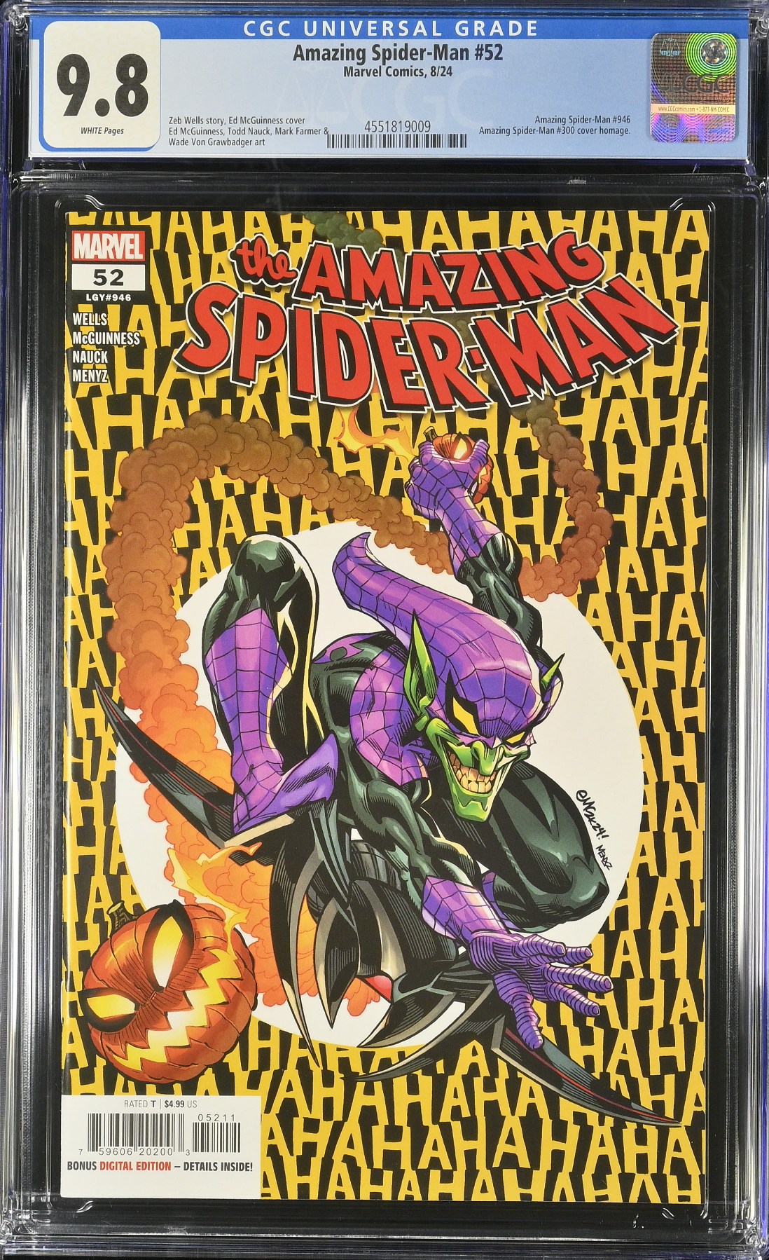 Amazing Spider-Man #52 CGC 9.8