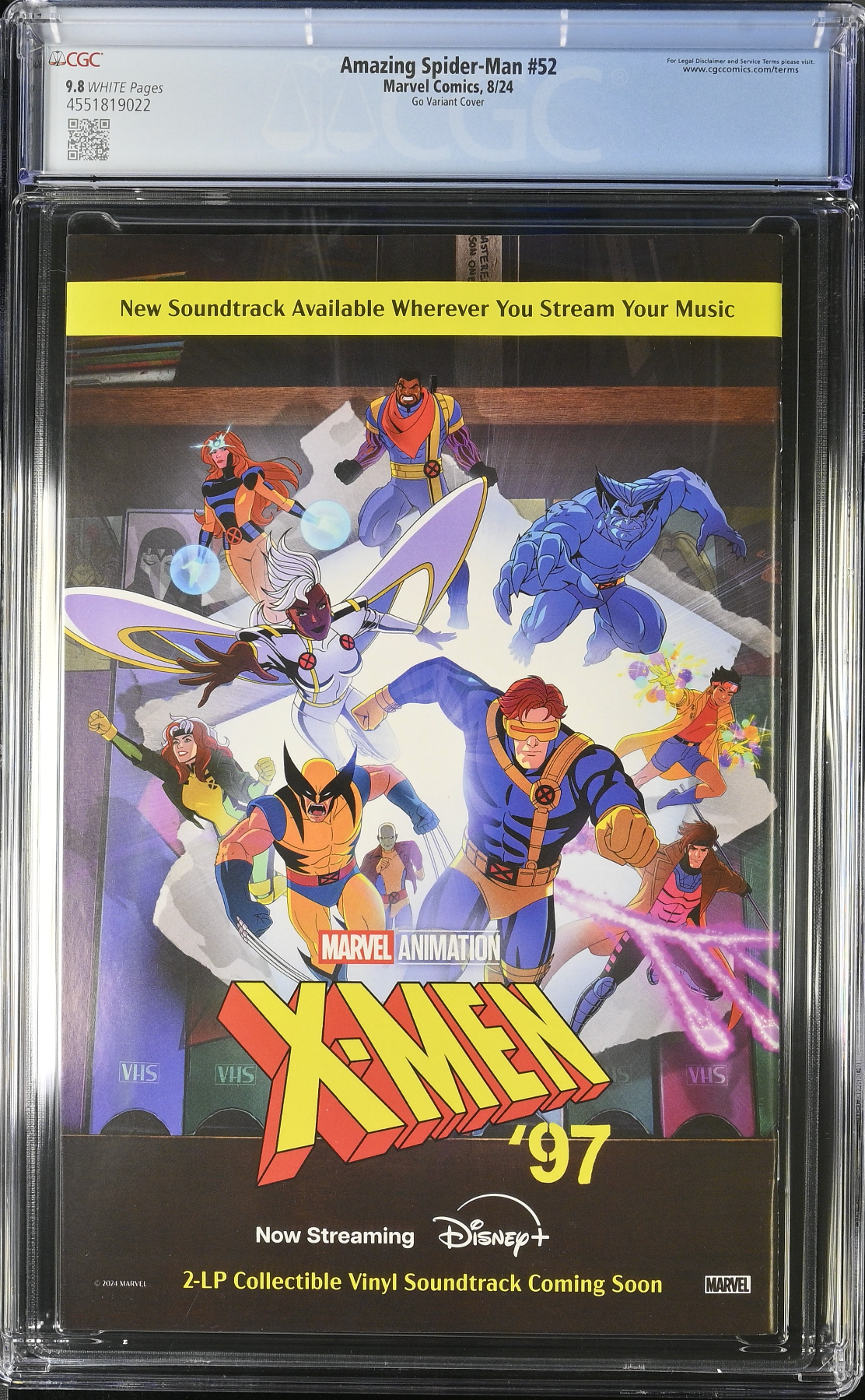 Amazing Spider-Man #52 Go Variant CGC 9.8