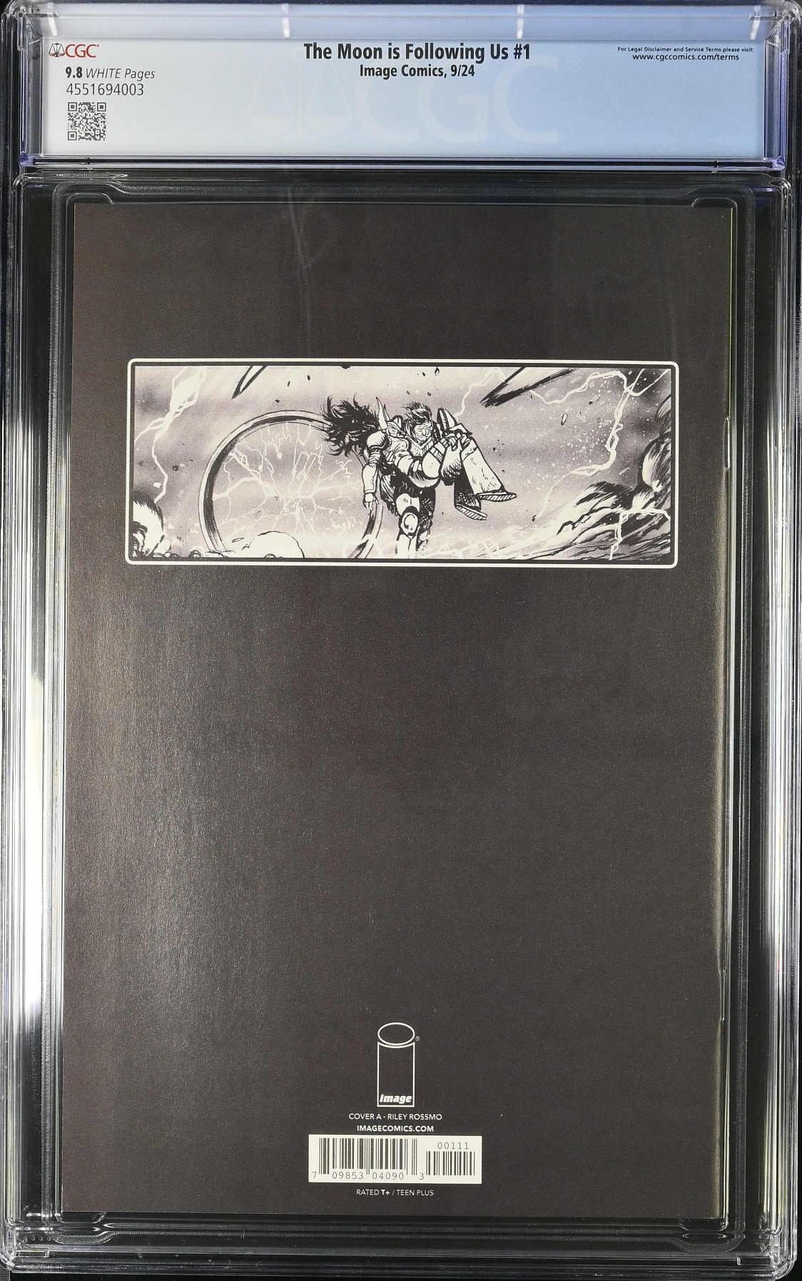 The Moon is Following Us #1 CGC 9.8