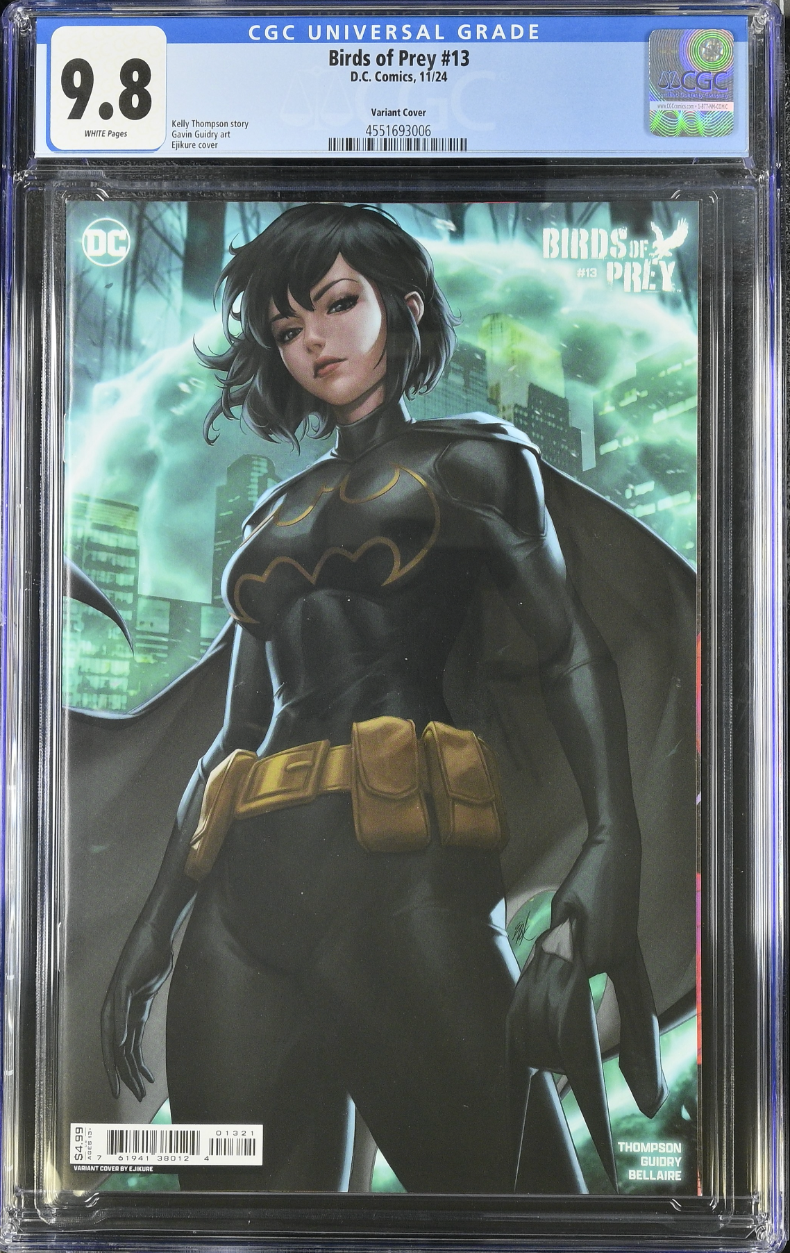 Birds of Prey #13 Ejikure Variant CGC 9.8