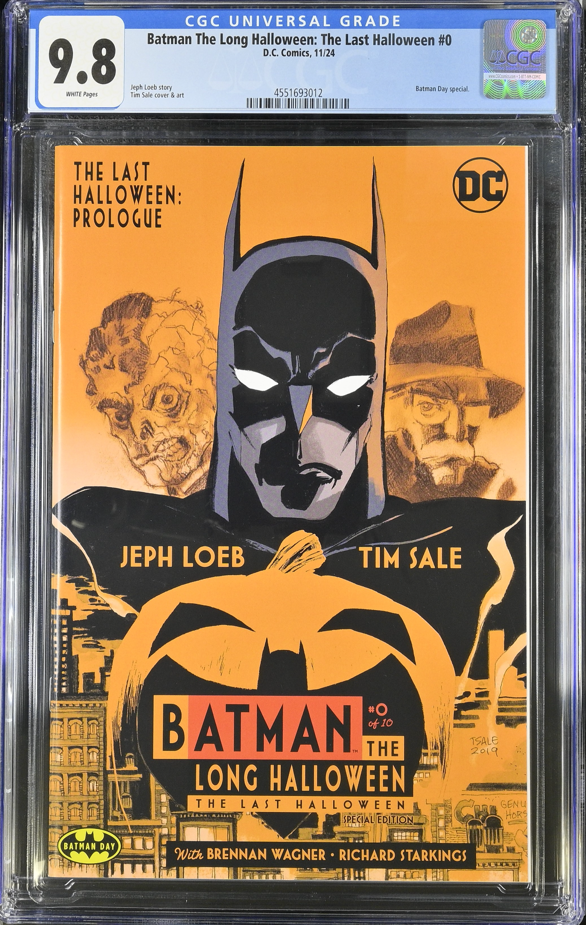 Batman: The Long Halloween - The Last Halloween #0 CGC 9.8