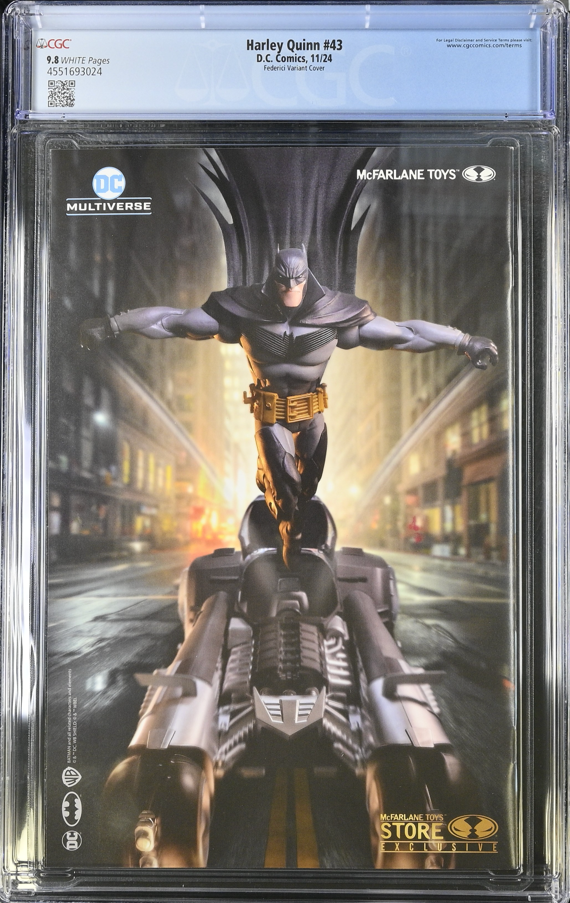 Harley Quinn #43 Federici Variant CGC 9.8