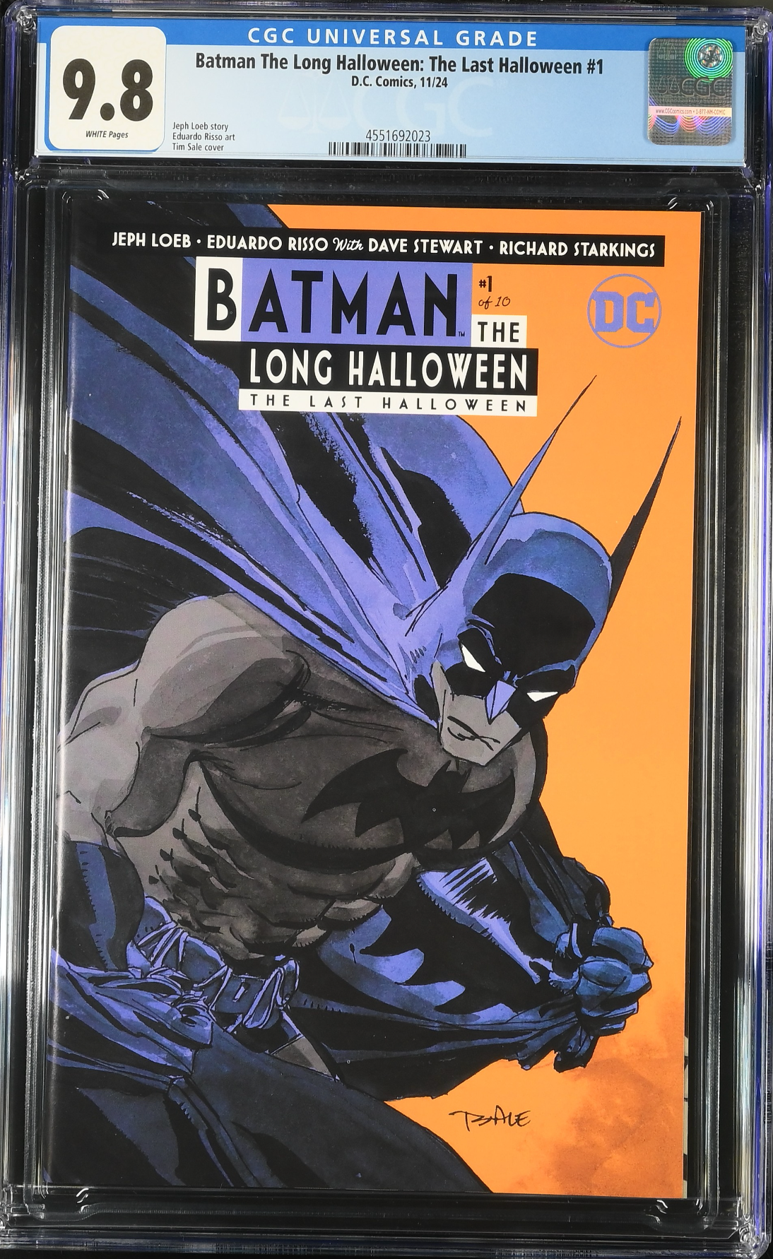 Batman: The Long Halloween - The Last Halloween #1 CGC 9.8