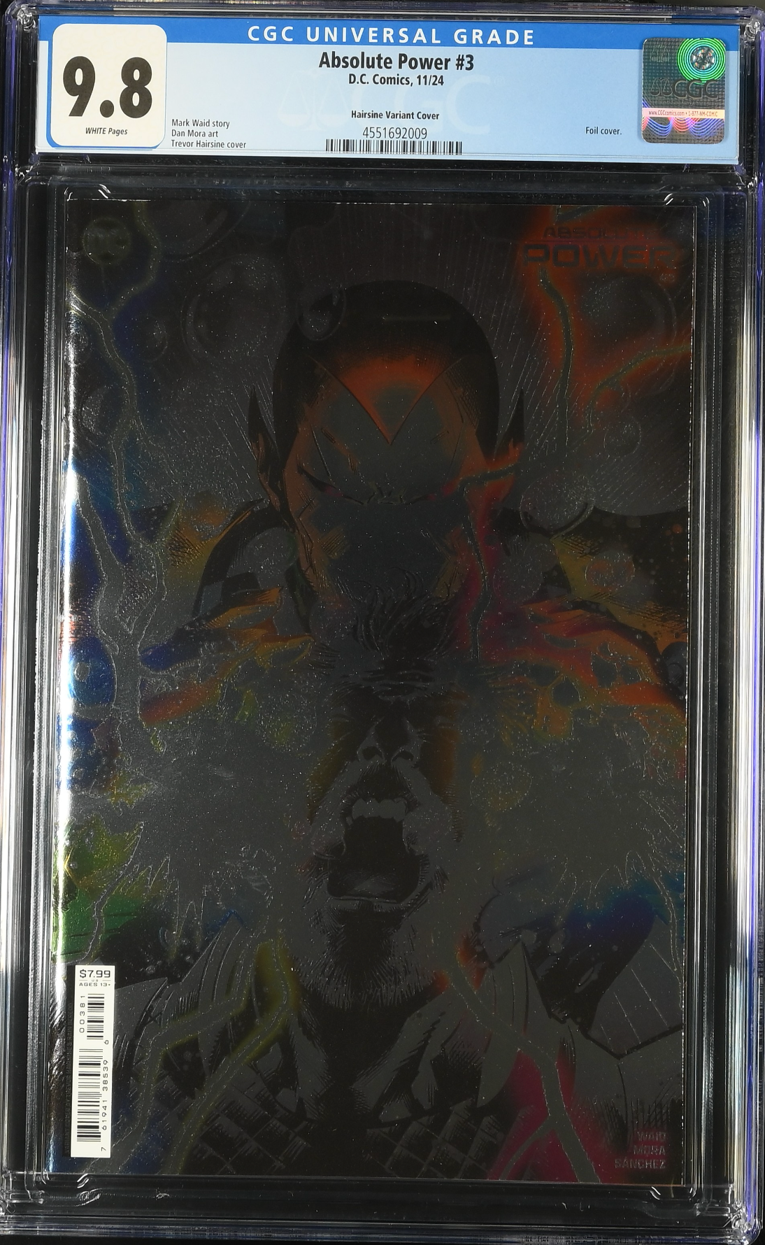 Absolute Power #3 Harisine Foil Variant CGC 9.8