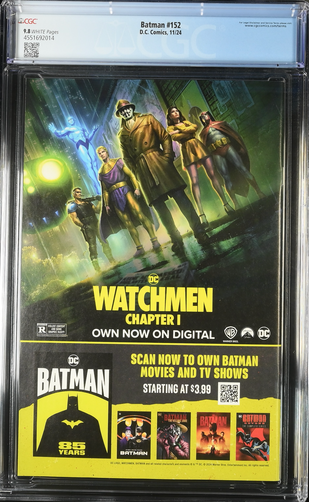 Batman #152 CGC 9.8