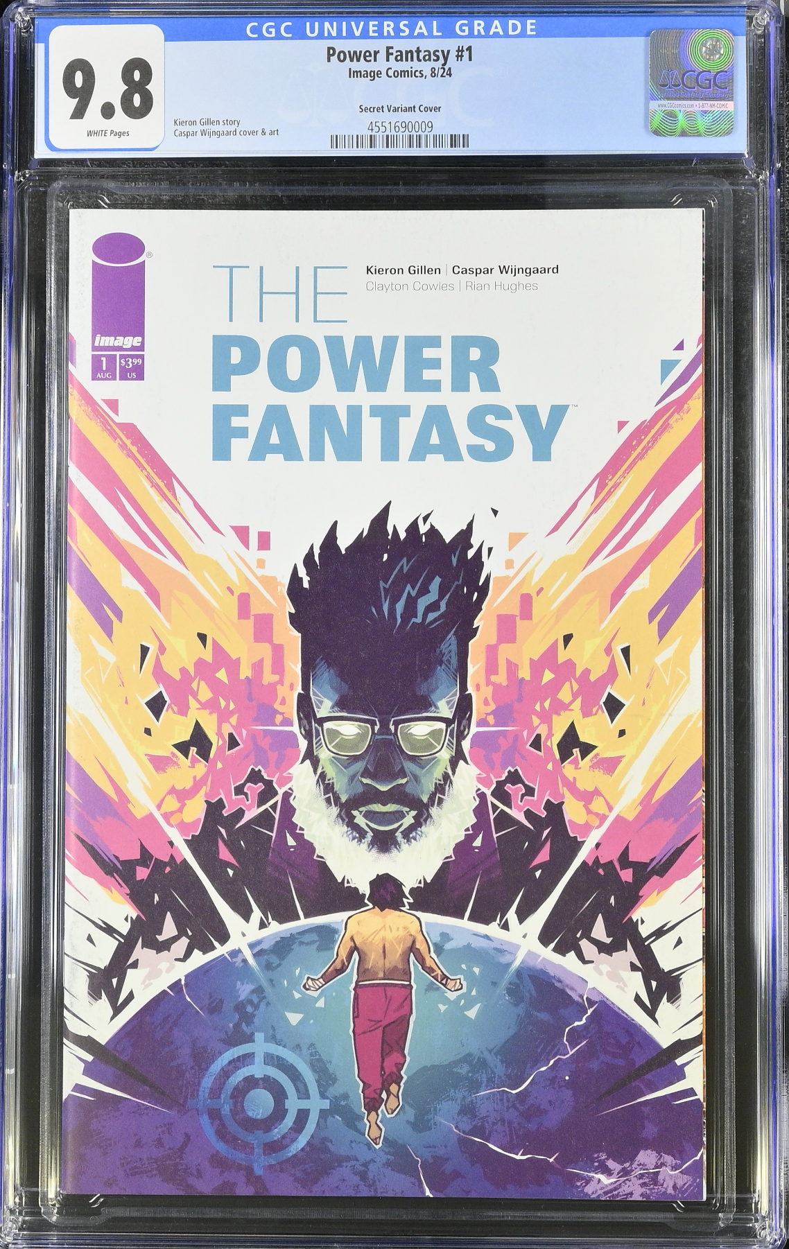 Power Fantasy #1 Secret Variant CGC 9.8
