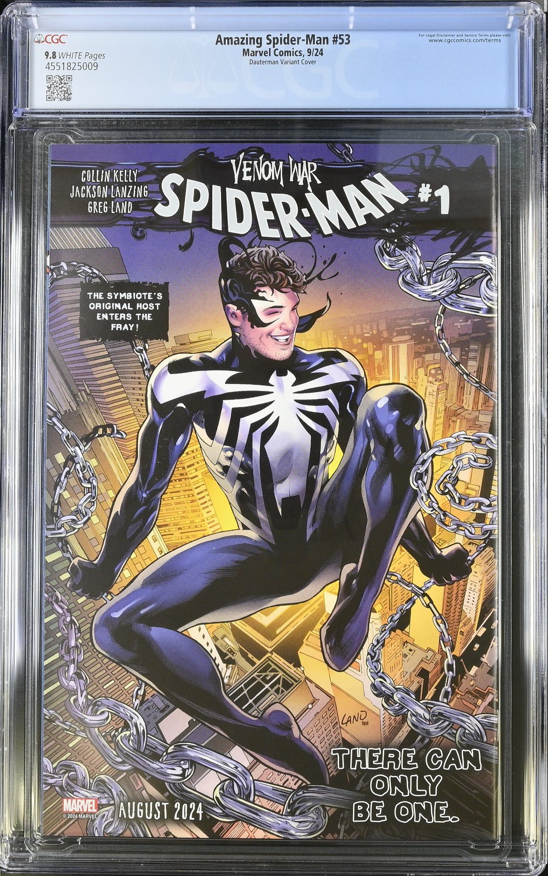 Amazing Spider-Man #53 Dauterman 1:25 Retailer Incentive Variant CGC 9.8