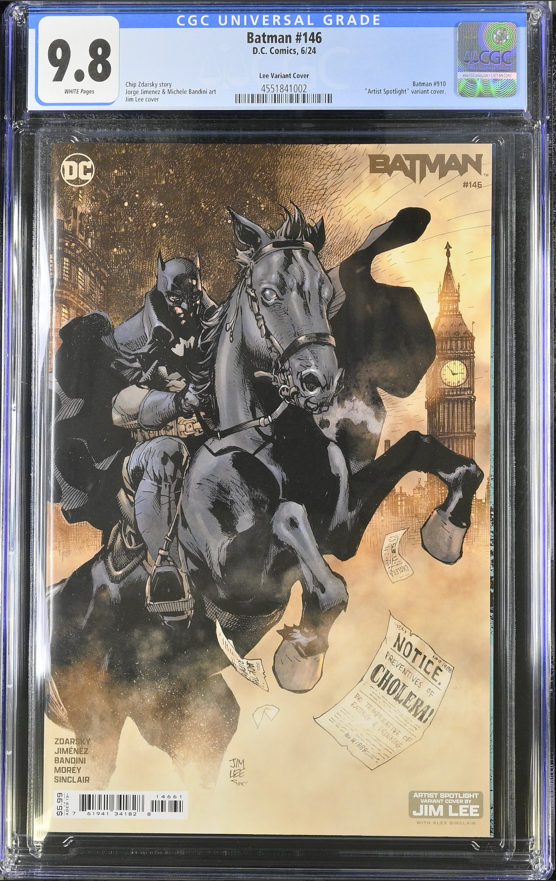 Batman #146 Lee Variant CGC 9.8