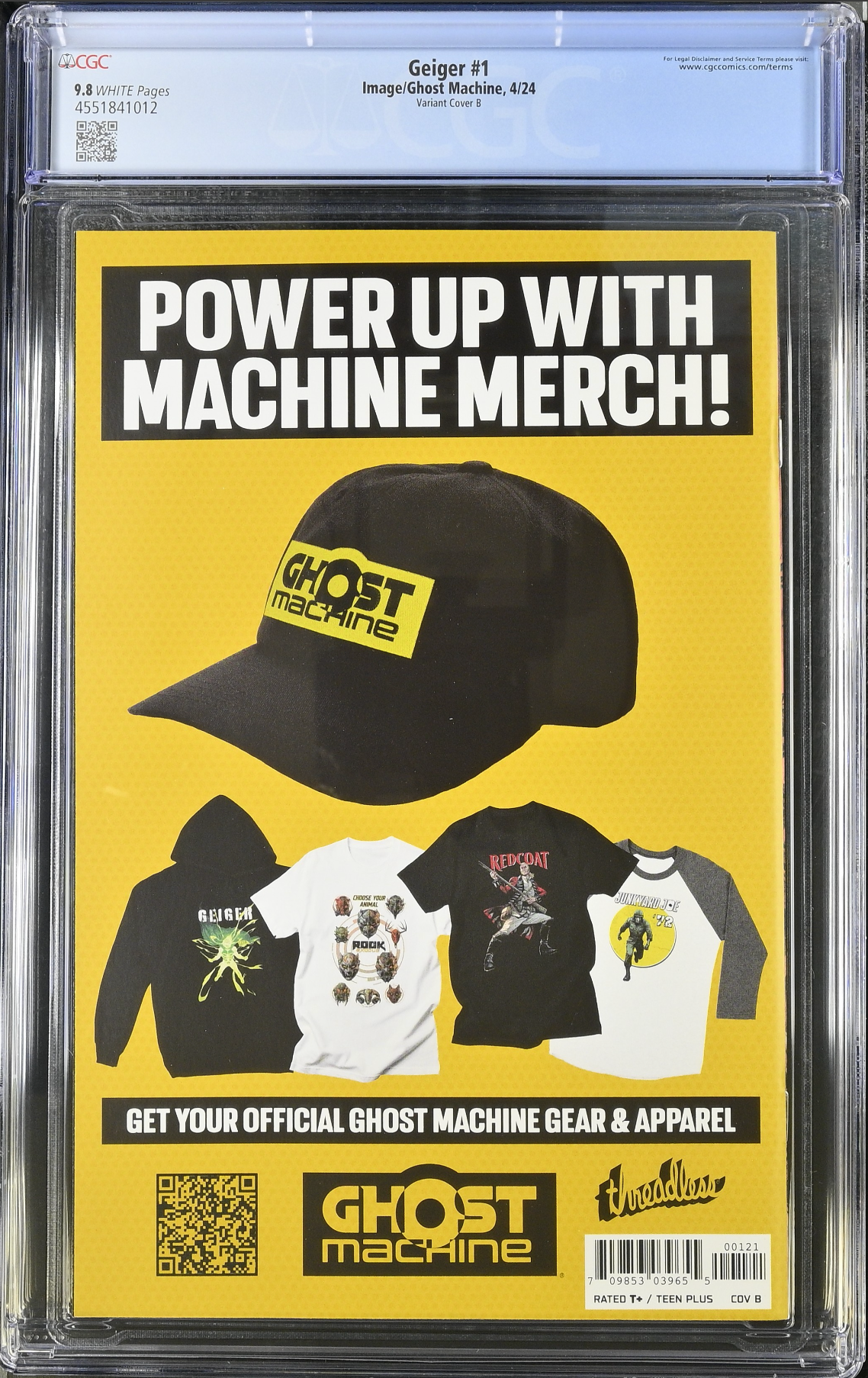 Geiger #1 Reis Variant CGC 9.8