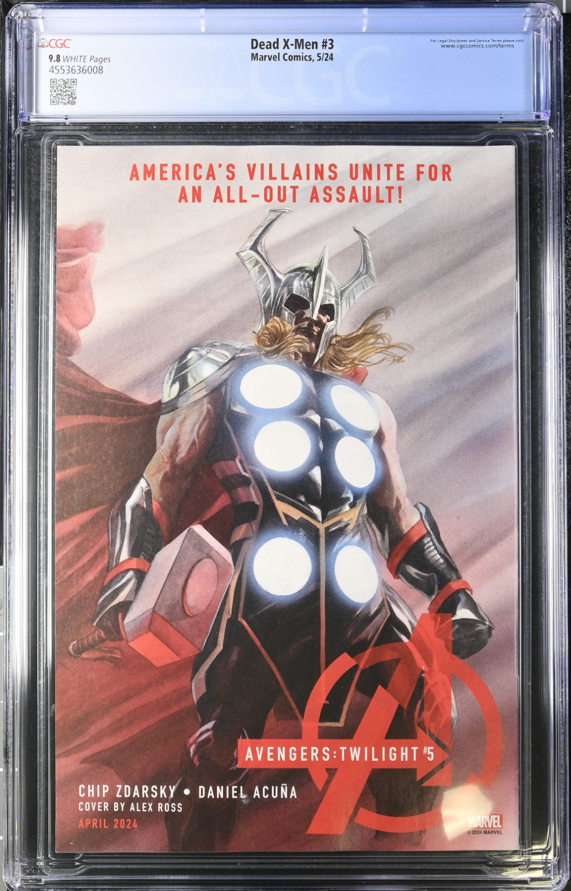 Dead X-Men #3 CGC 9.8