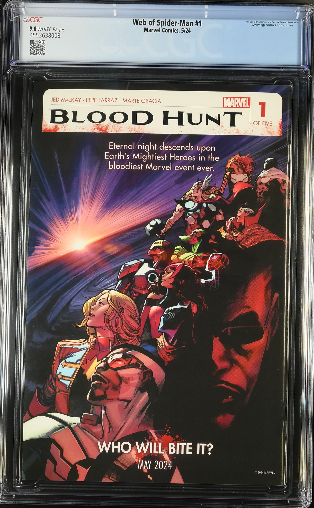 Web of Spider-Man #1 CGC 9.8