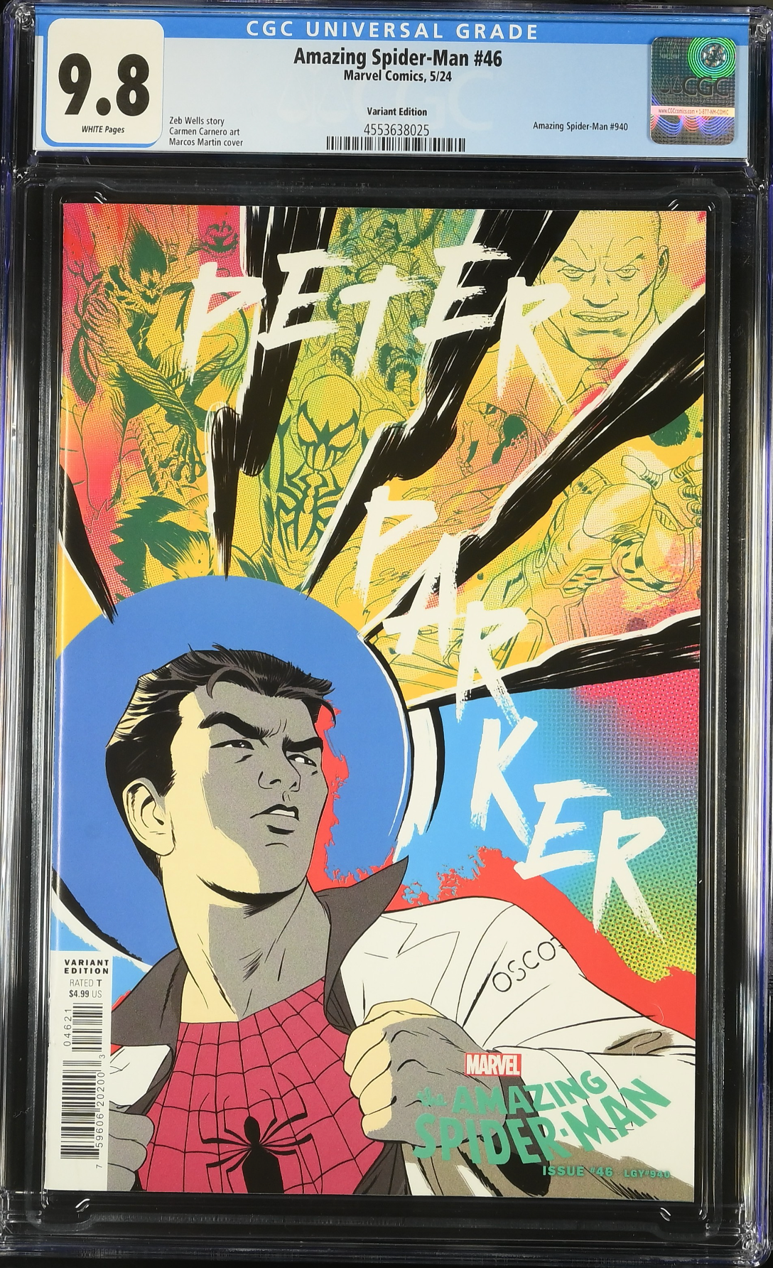 Amazing Spider-Man #46 Martin Variant CGC 9.8