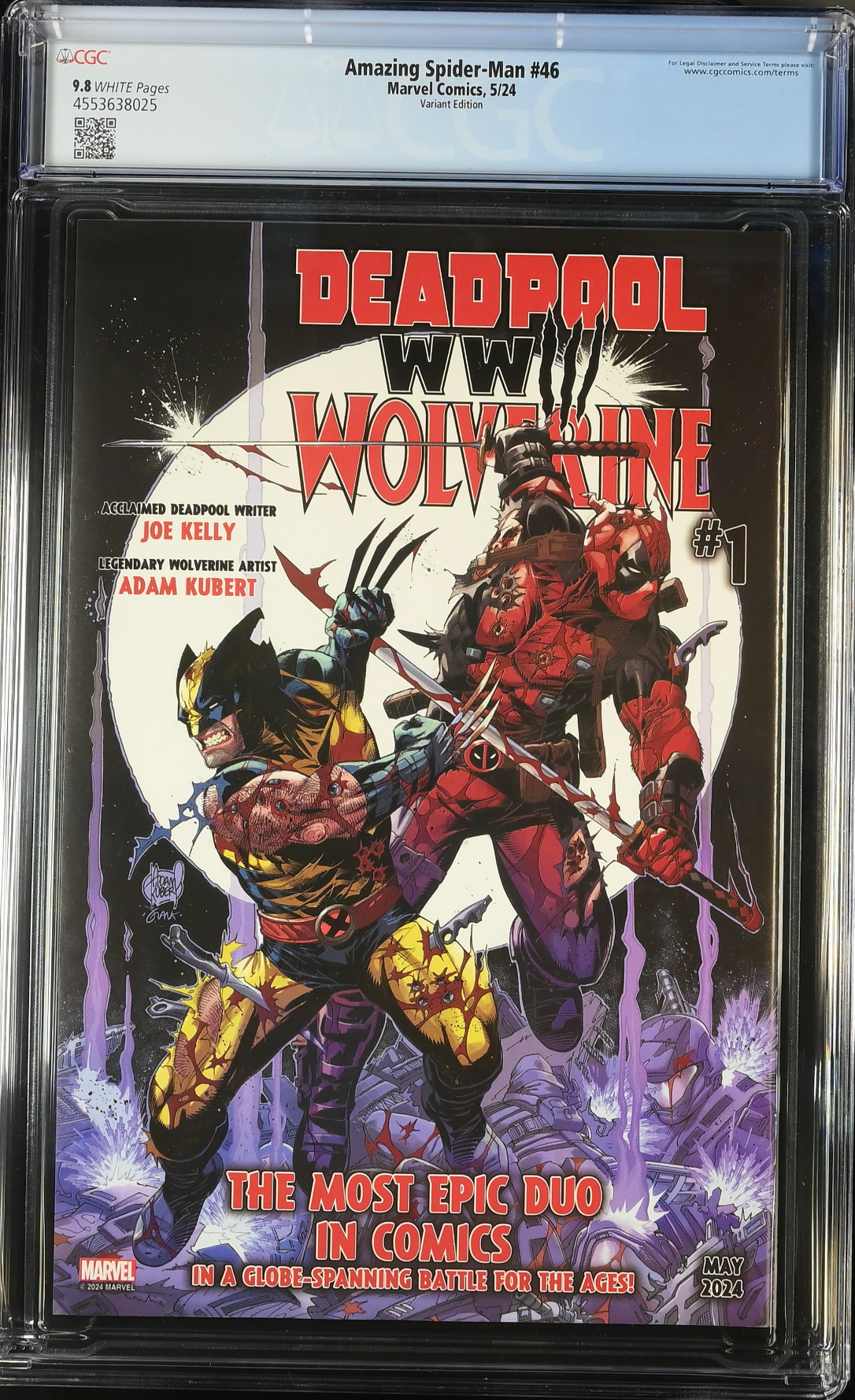 Amazing Spider-Man #46 Martin Variant CGC 9.8