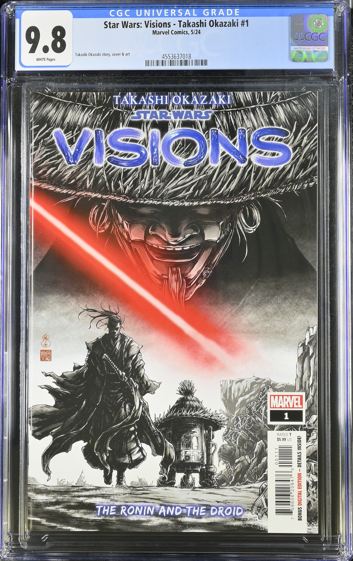 Star Wars: Visions - Takashi Okazaki #1 CGC 9.8