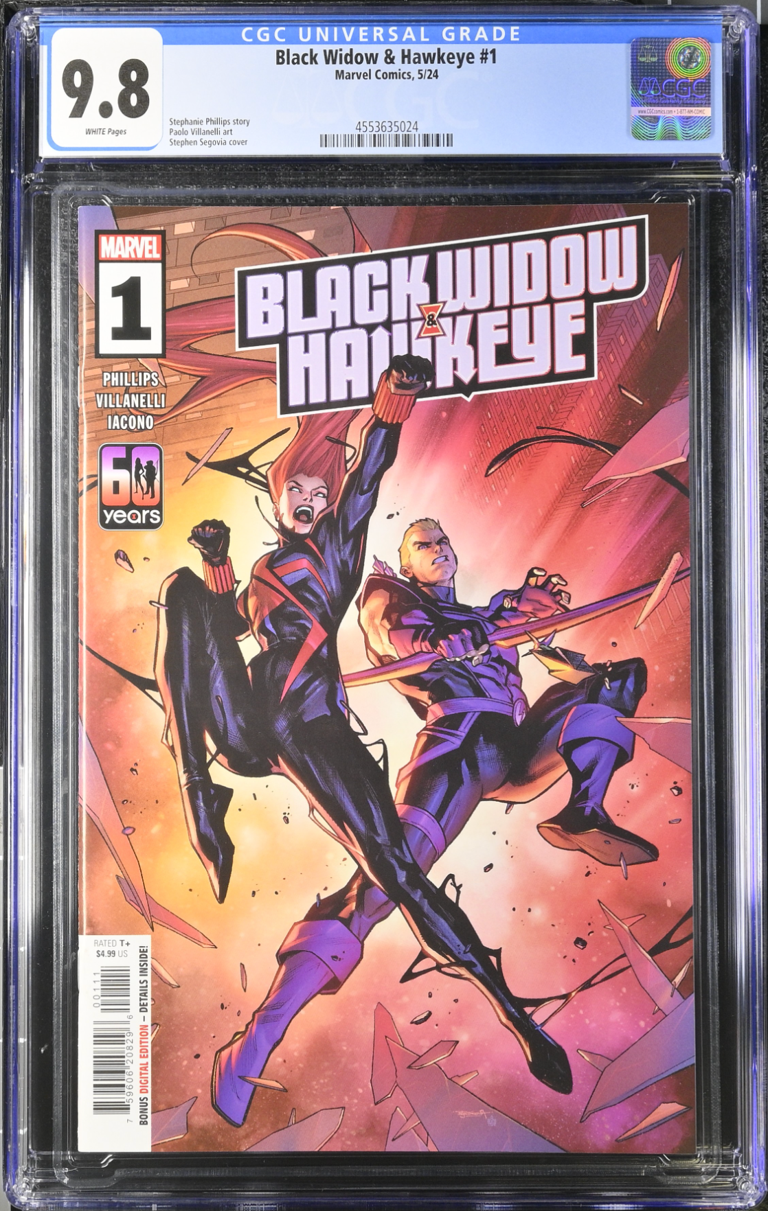 Black Widow & Hawkeye #1 CGC 9.8