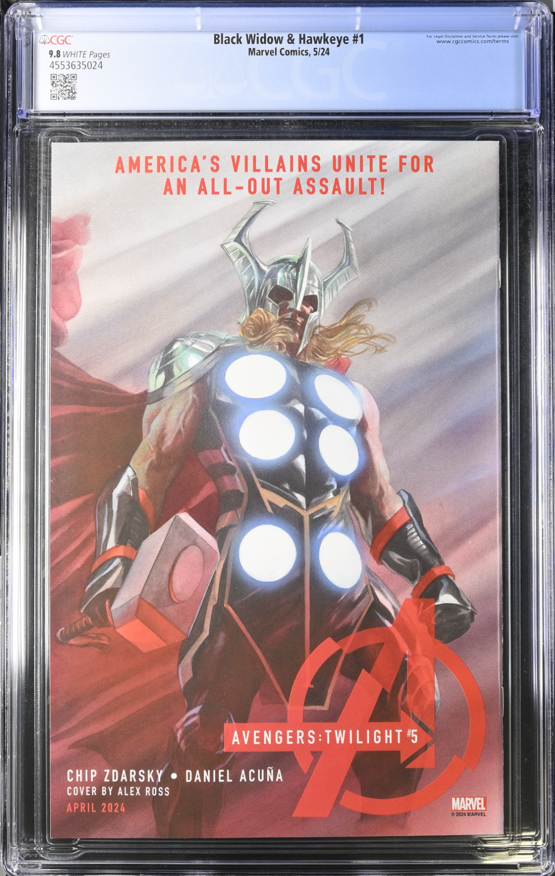 Black Widow & Hawkeye #1 CGC 9.8