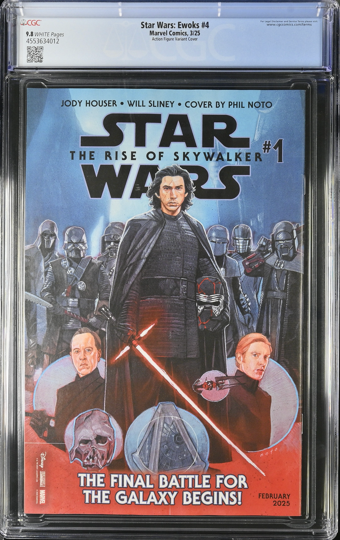 Star Wars: Ewoks #4 Action Figure Variant CGC 9.8